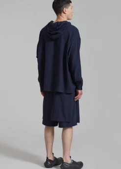 The Frankie Shop Heith Light Hoodie Blue Hot