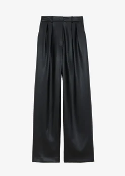 The Frankie Shop Helsinki Faux Leather Pants Black Sale