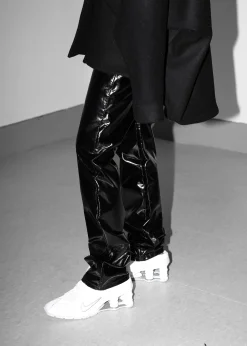 The Frankie Shop Ileen Vinyl Pants Black Online