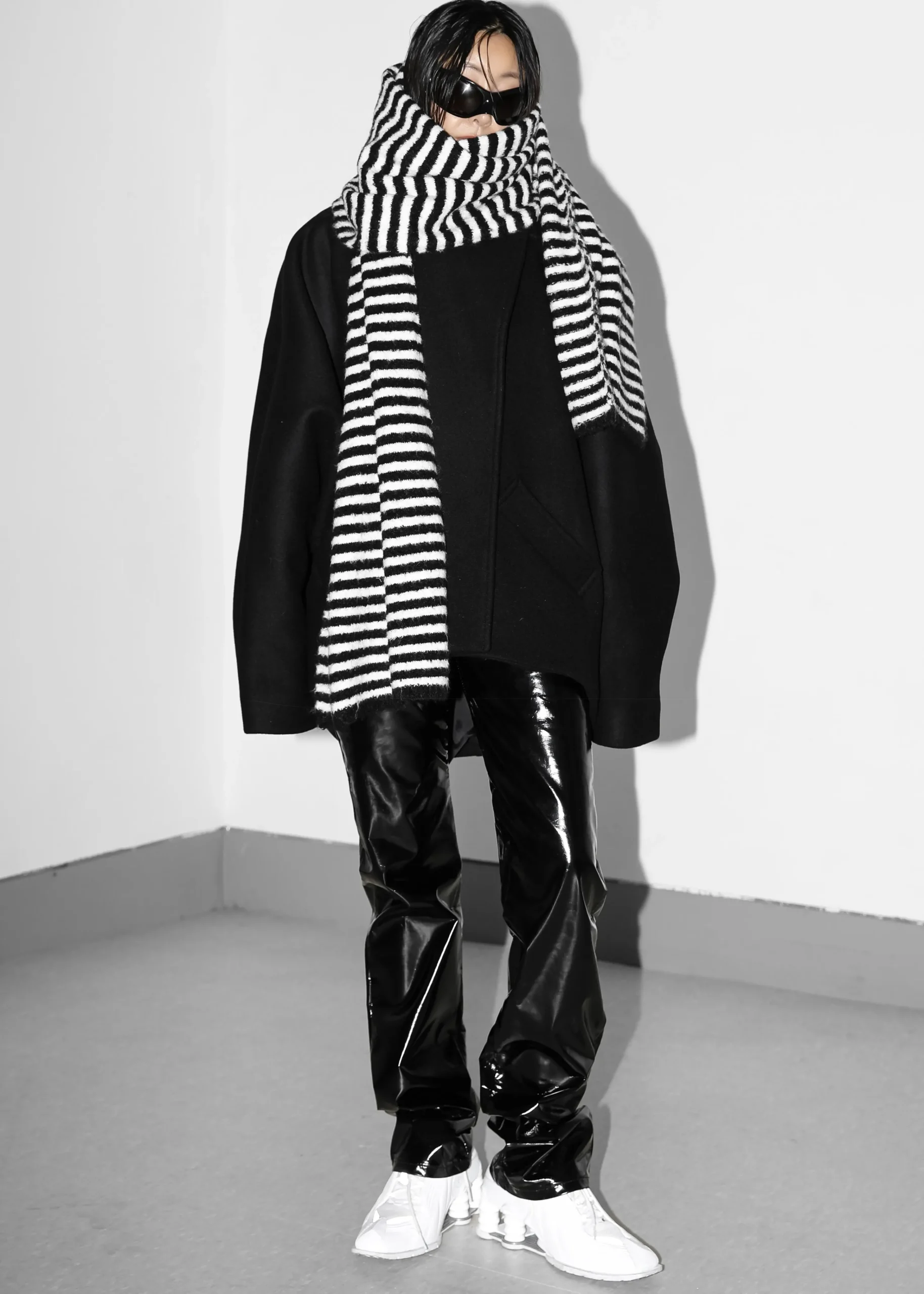 The Frankie Shop Ileen Vinyl Pants Black Online