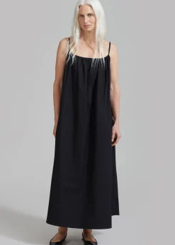 The Frankie Shop Isabel Maxi Dress Black Best