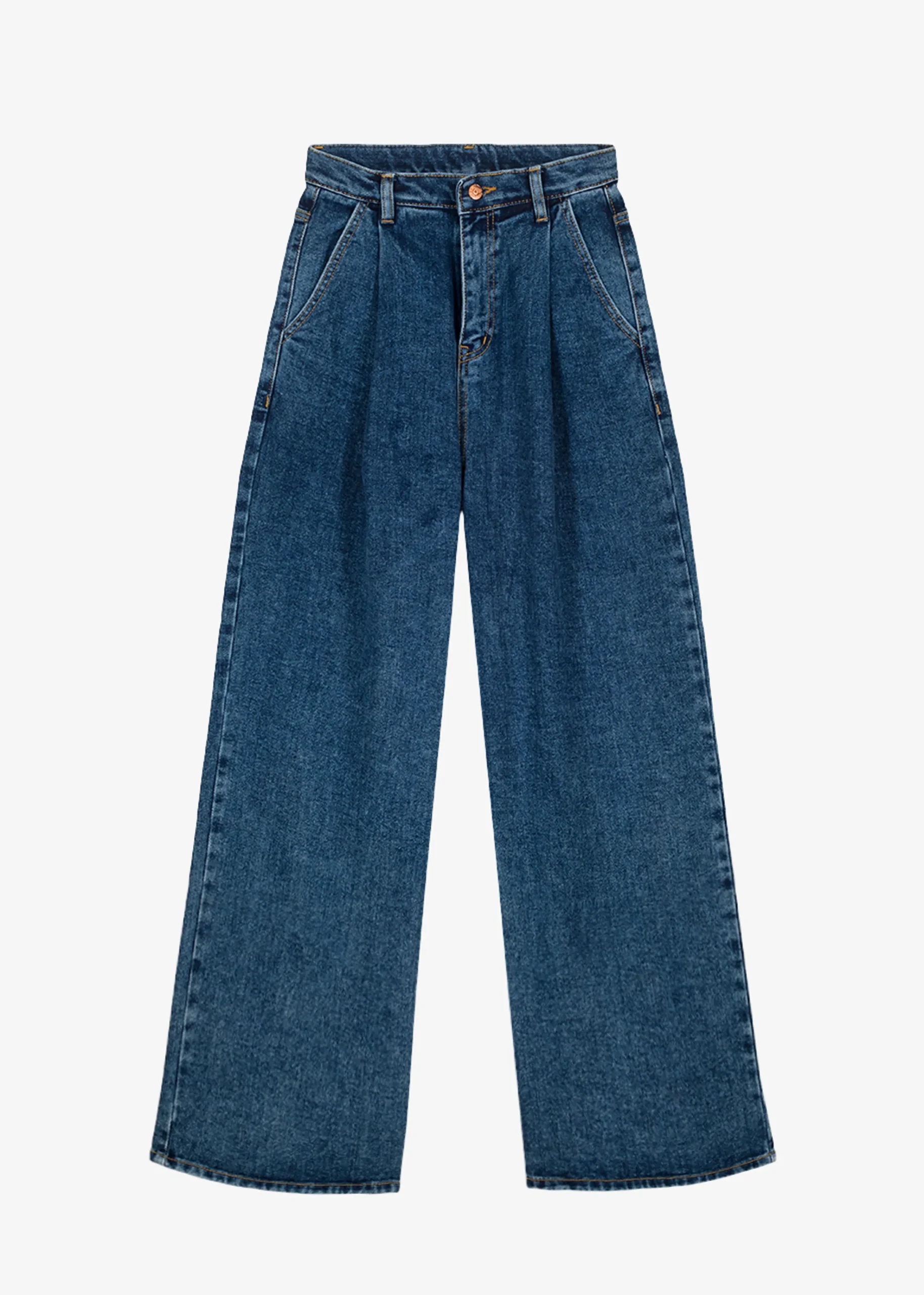 The Frankie Shop Isabella Denim Pants Medium Wash Sale