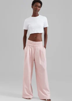 The Frankie Shop Jaipur Wide Pants Lotus Best