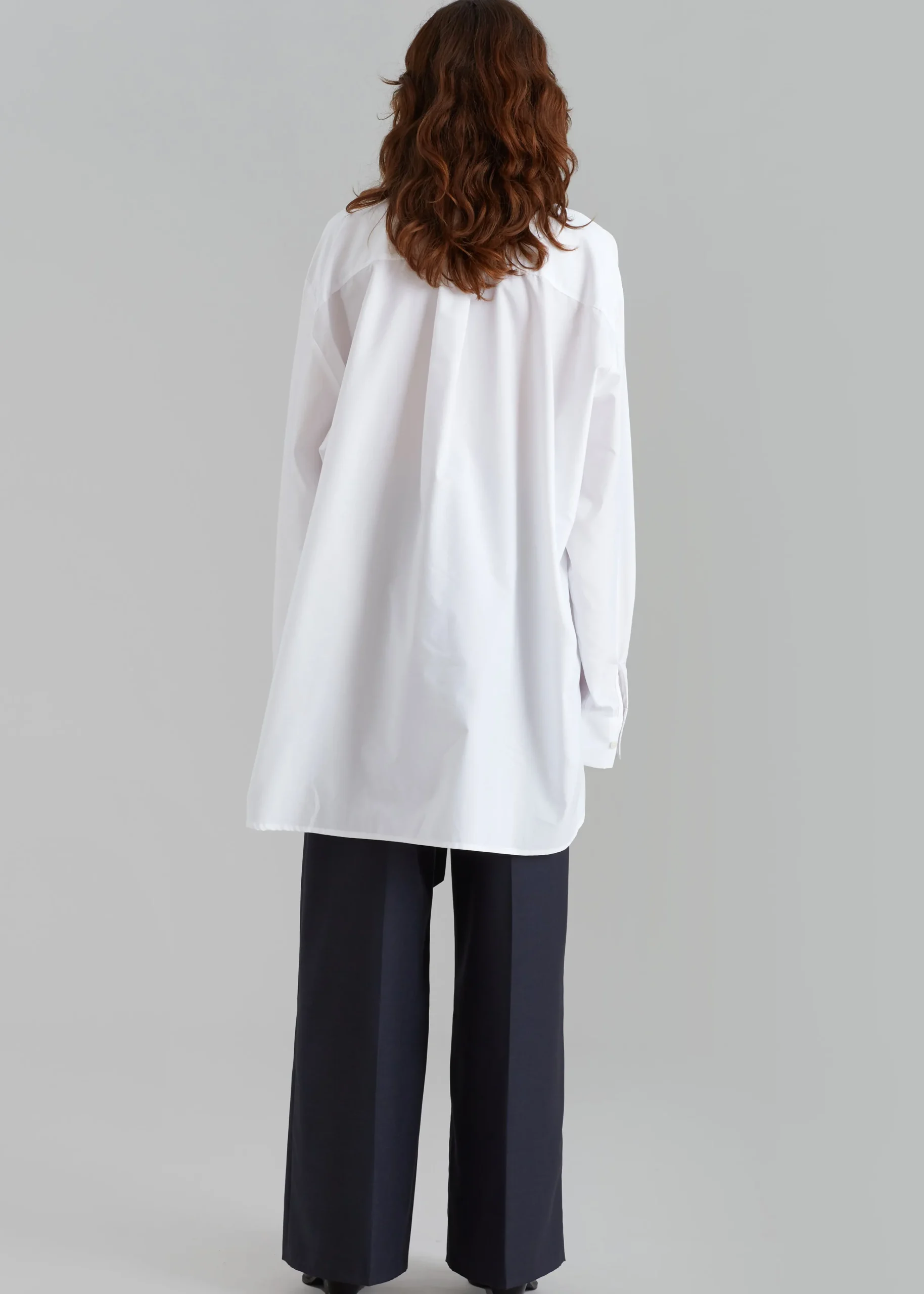 The Frankie Shop Jany Tie-Neck Shirt White Best