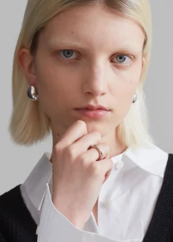 The Frankie Shop Jasmin Sparrow Annora Ring Silver Hot