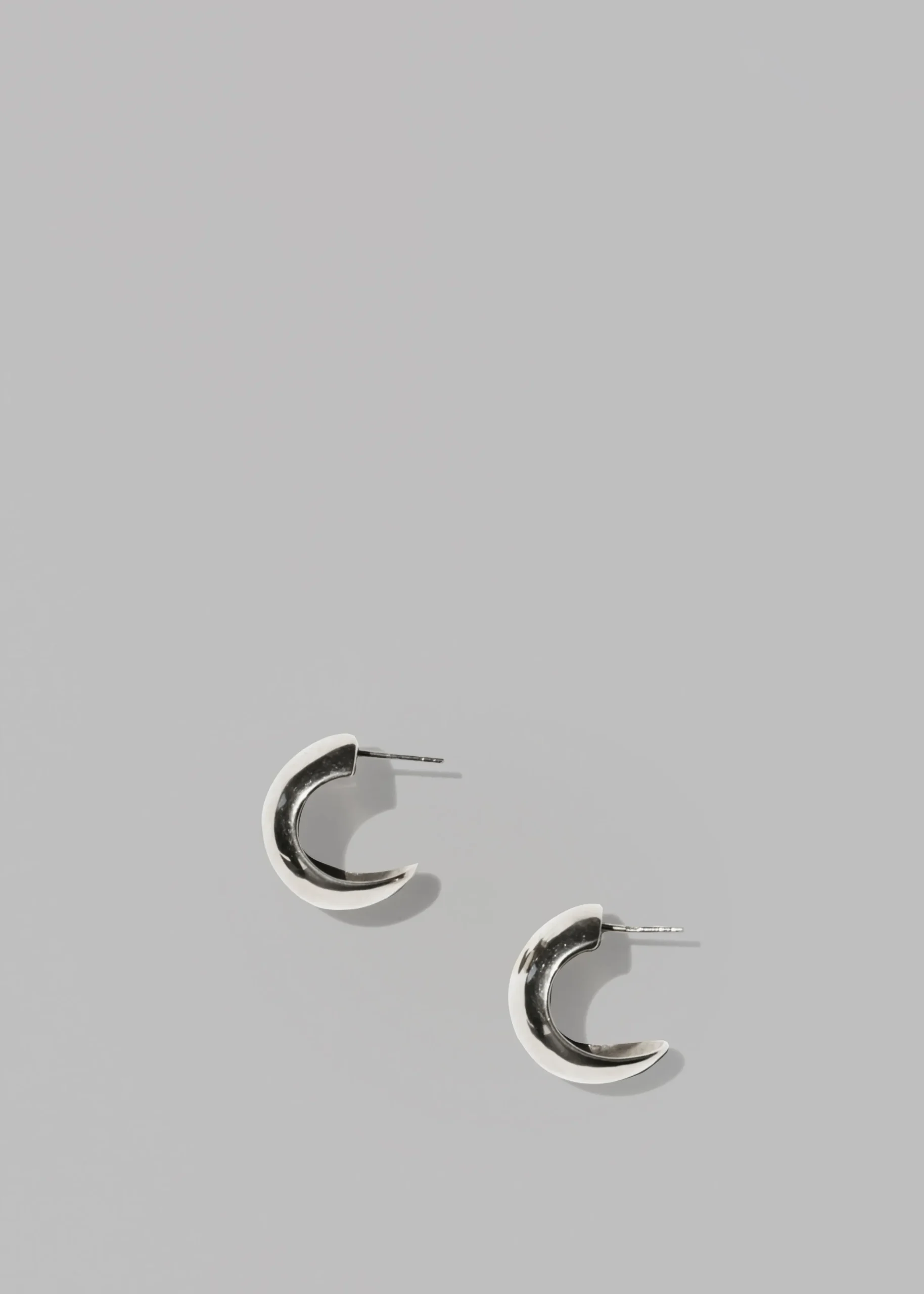 The Frankie Shop Jasmin Sparrow Classic Hoops Silver Best