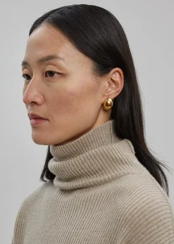 The Frankie Shop Jasmin Sparrow Classic Hoops Gold Hot