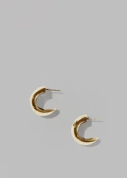 The Frankie Shop Jasmin Sparrow Classic Hoops Gold Hot
