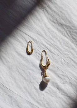 The Frankie Shop Jasmin Sparrow Lulu Earrings Gold Sale