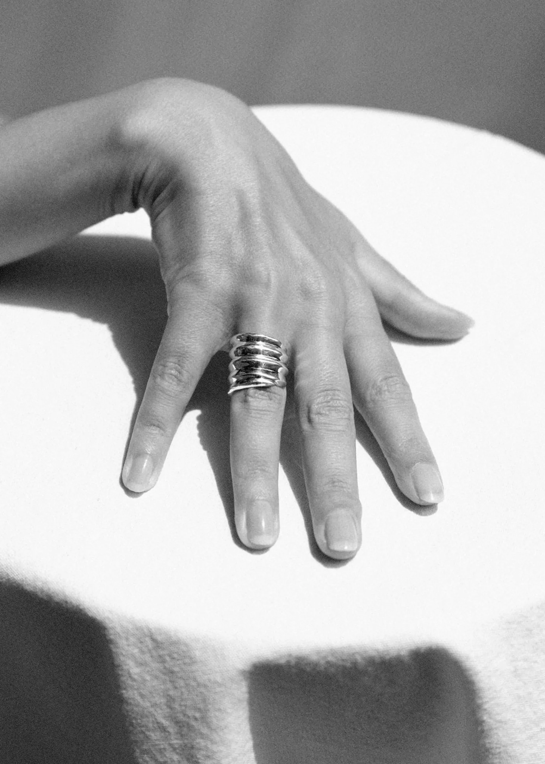 The Frankie Shop Jasmin Sparrow Torque Ring Gold Best