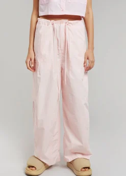The Frankie Shop Jenna Cargo Joggers Pink Sale