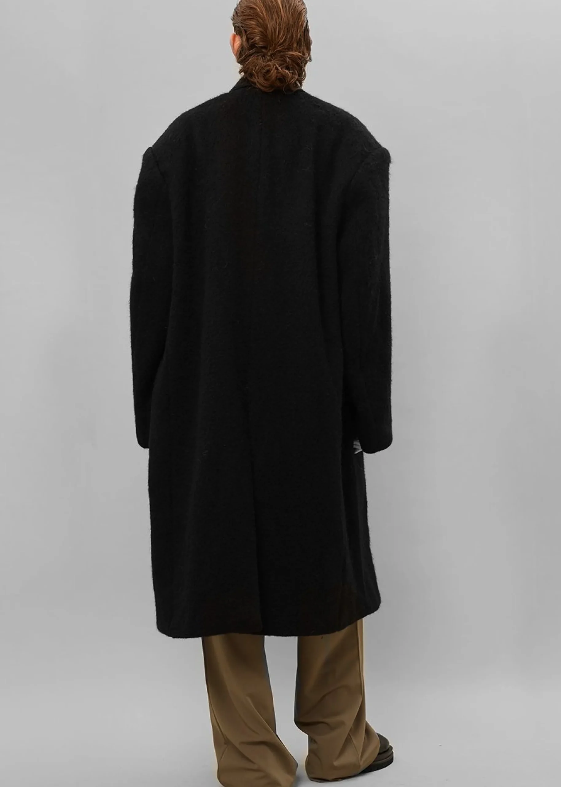 The Frankie Shop John Oversized Coat Black Best