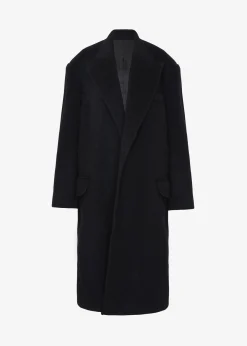 The Frankie Shop John Oversized Coat Black Best