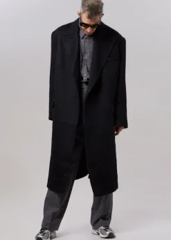 The Frankie Shop John Oversized Coat Black Best
