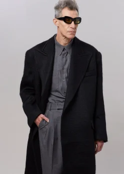 The Frankie Shop John Oversized Coat Black Best