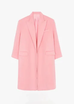 The Frankie Shop John Oversized Coat Pink Clearance
