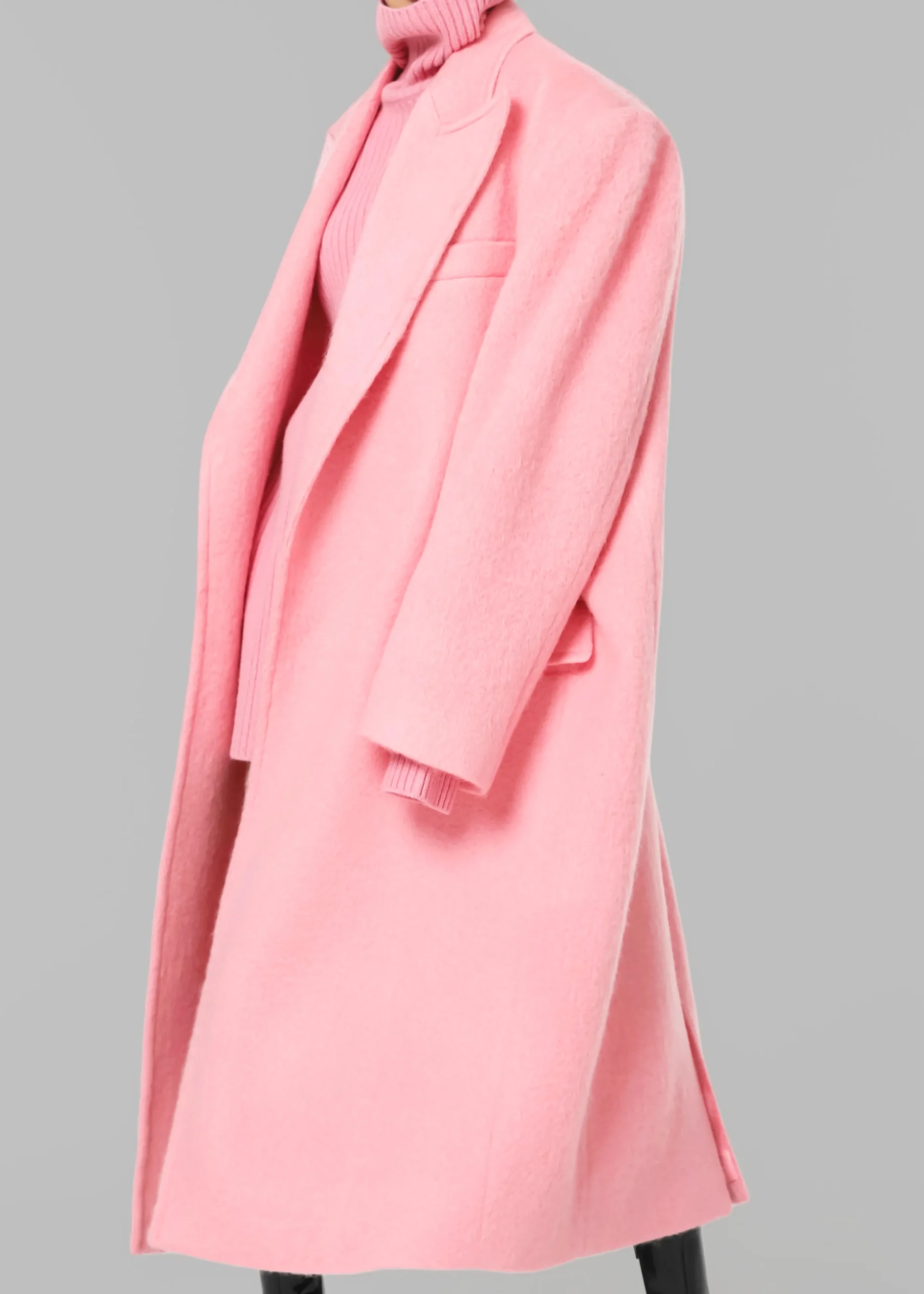 The Frankie Shop John Oversized Coat Pink Clearance