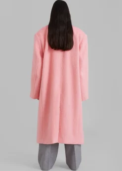The Frankie Shop John Oversized Coat Pink Clearance