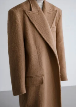 The Frankie Shop John Oversized Coat Camel Clearance