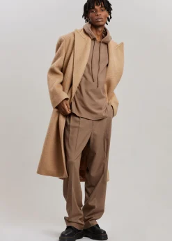 The Frankie Shop John Oversized Coat Camel Clearance