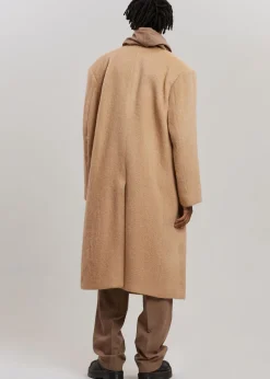 The Frankie Shop John Oversized Coat Camel Clearance