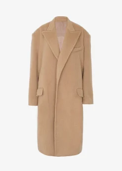 The Frankie Shop John Oversized Coat Camel Clearance