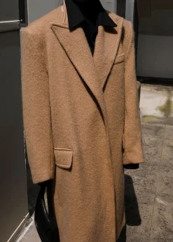 The Frankie Shop John Oversized Coat Camel Clearance