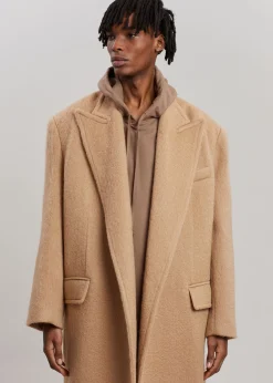 The Frankie Shop John Oversized Coat Camel Clearance