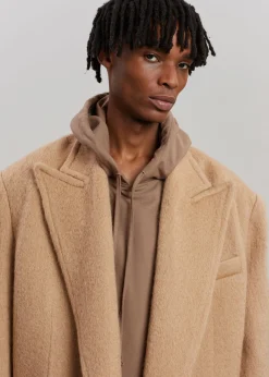 The Frankie Shop John Oversized Coat Camel Clearance