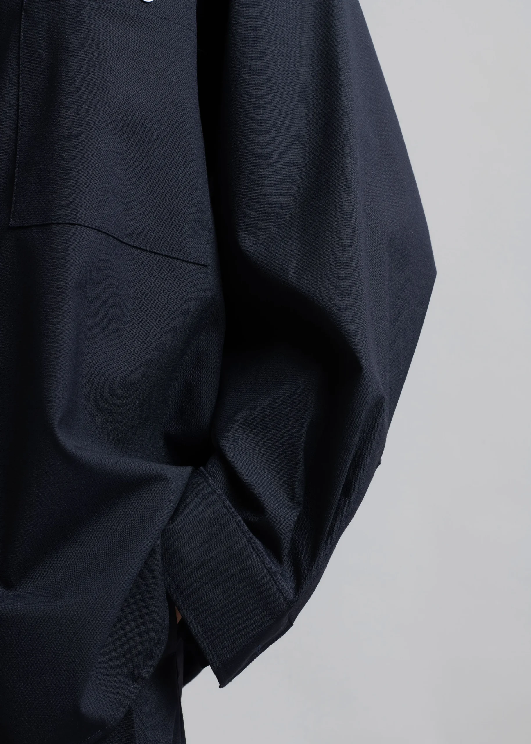 The Frankie Shop Jour Shirt Deep Navy Outlet