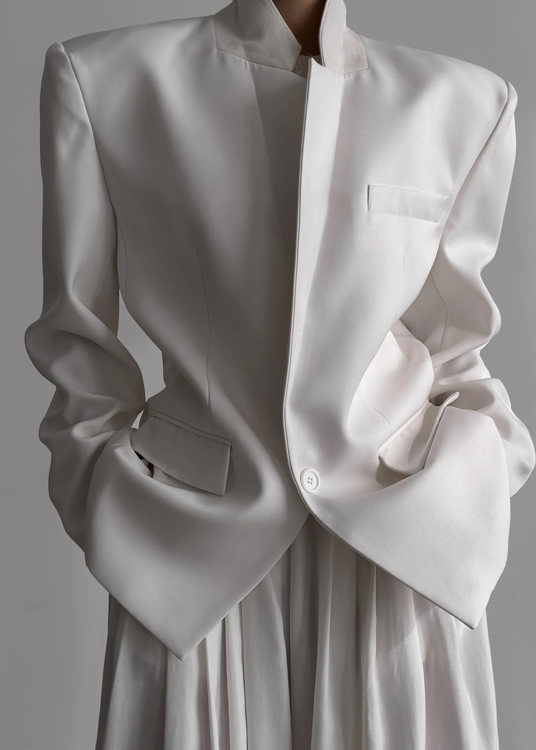 The Frankie Shop Jun Blazer White Sale