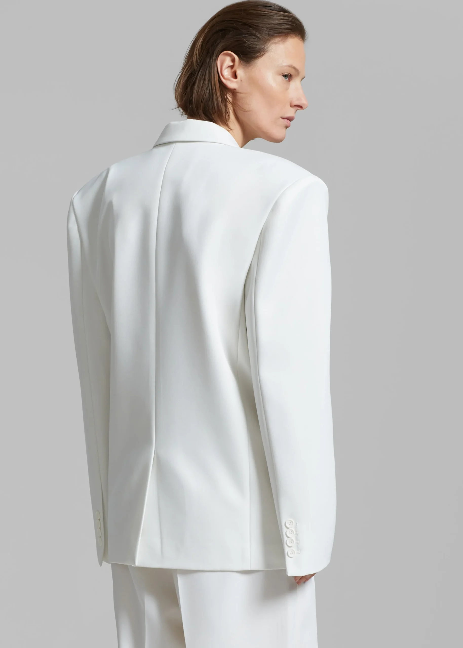 The Frankie Shop Jun Blazer White Sale