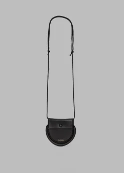 The Frankie Shop Jw Anderson Bumper-Moon Coin Purse Black Clearance