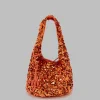 The Frankie Shop Jw Anderson Mini Sequin Shopper Top Handle Bag Orange Best