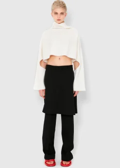 The Frankie Shop Jw Anderson Skirt Trousers Black Clearance