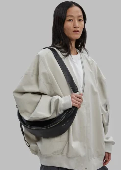 The Frankie Shop Kanna V-Neck Jacket Pale Khaki Clearance