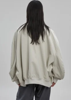 The Frankie Shop Kanna V-Neck Jacket Pale Khaki Clearance