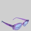 The Frankie Shop Karen Wazen Dixy Sunglasses Lavendar