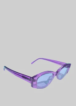 The Frankie Shop Karen Wazen Dixy Sunglasses Lavendar