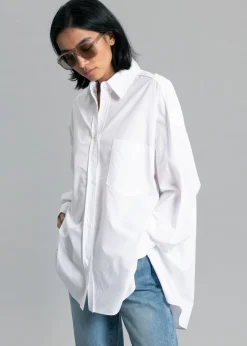 The Frankie Shop Kat Shirt White Outlet
