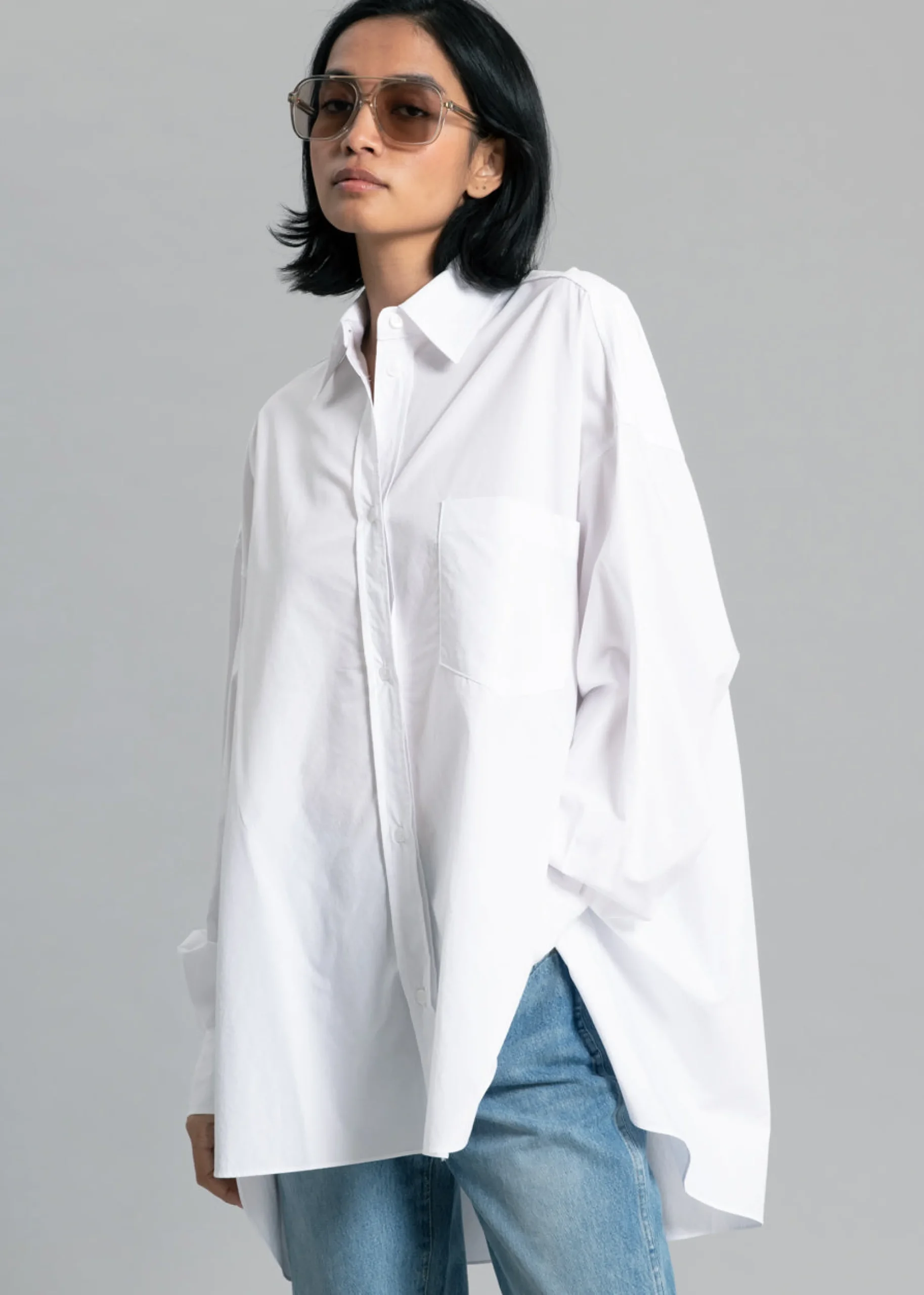 The Frankie Shop Kat Shirt White Outlet