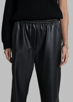 The Frankie Shop Kelan Faux Leather Pants Black Hot
