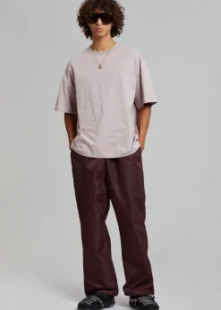 The Frankie Shop Kevin Track Pants Burgundy Best
