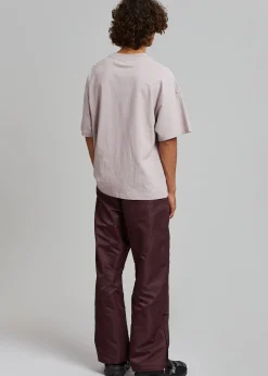 The Frankie Shop Kevin Track Pants Burgundy Best