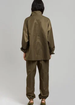 The Frankie Shop Kevin Track Pants Khaki Brown Discount