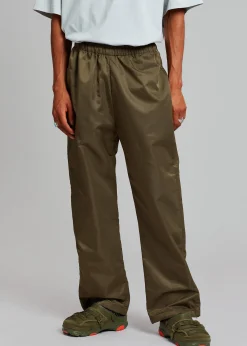 The Frankie Shop Kevin Track Pants Khaki Brown Discount