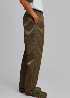 The Frankie Shop Kevin Track Pants Khaki Brown Discount