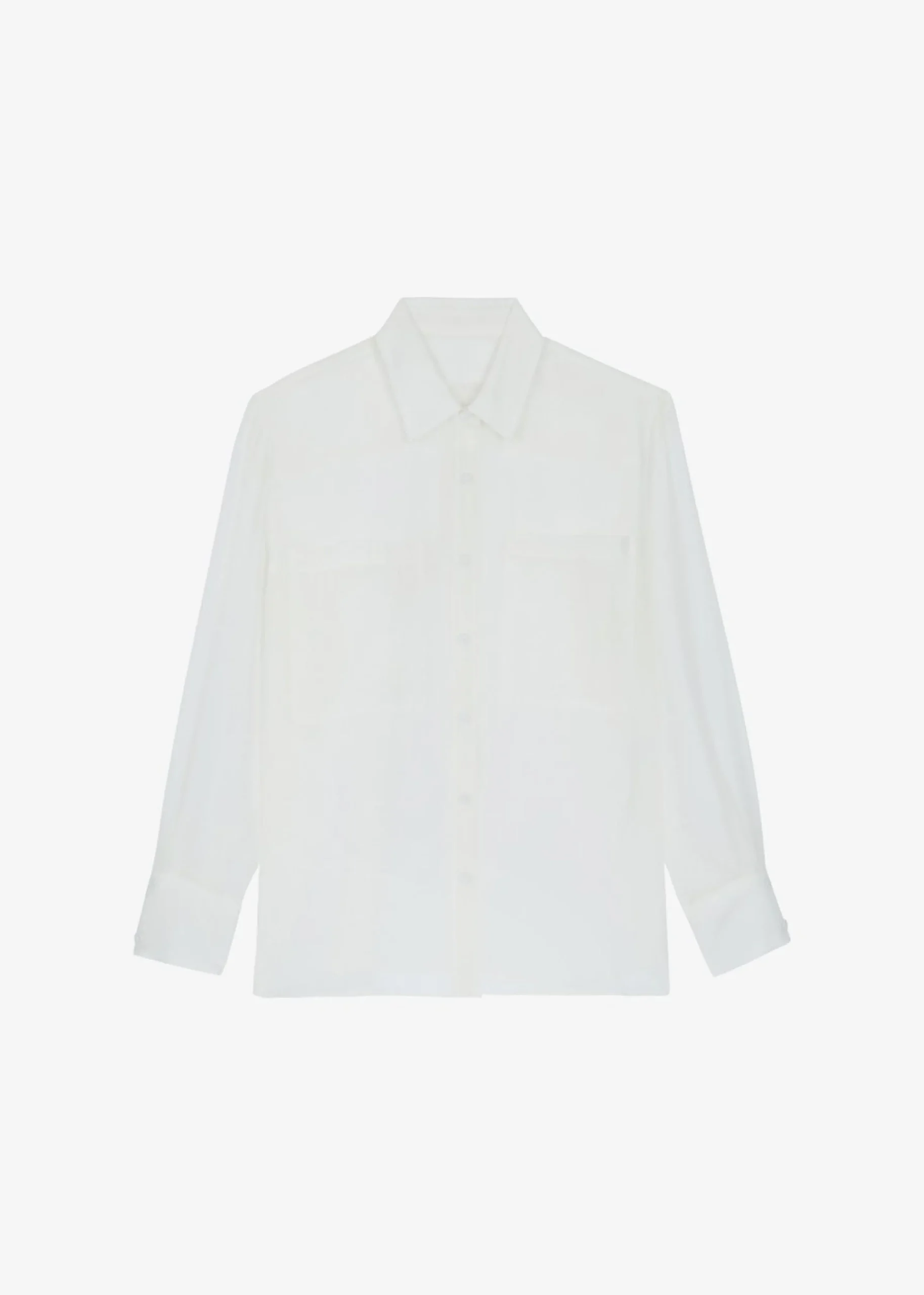 The Frankie Shop Kier Blouse Off White New