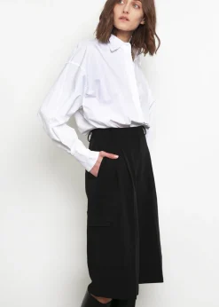 The Frankie Shop Lakely Oversized Button Down Shirt White Online