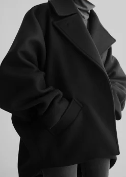 The Frankie Shop Lane Coat Black Hot